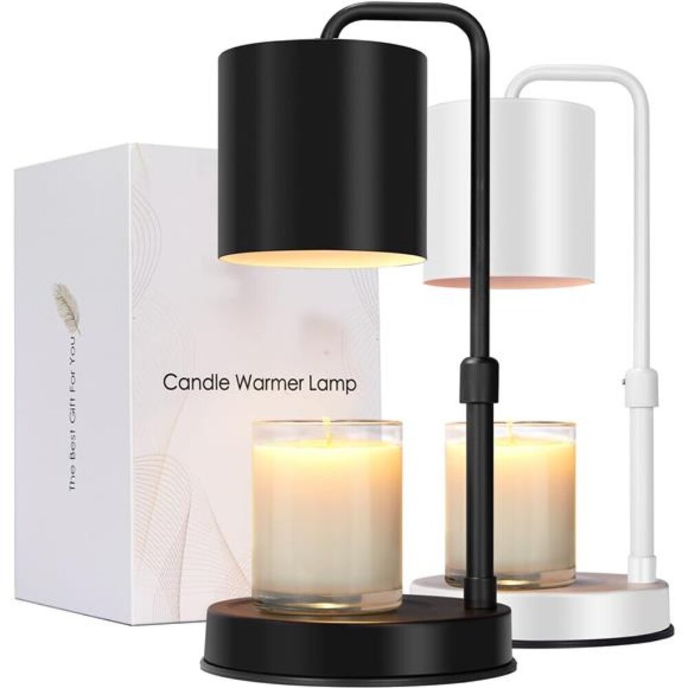 Candle Warmer Lamp Adjustable Height Dimmable Candle Lamp Warmer